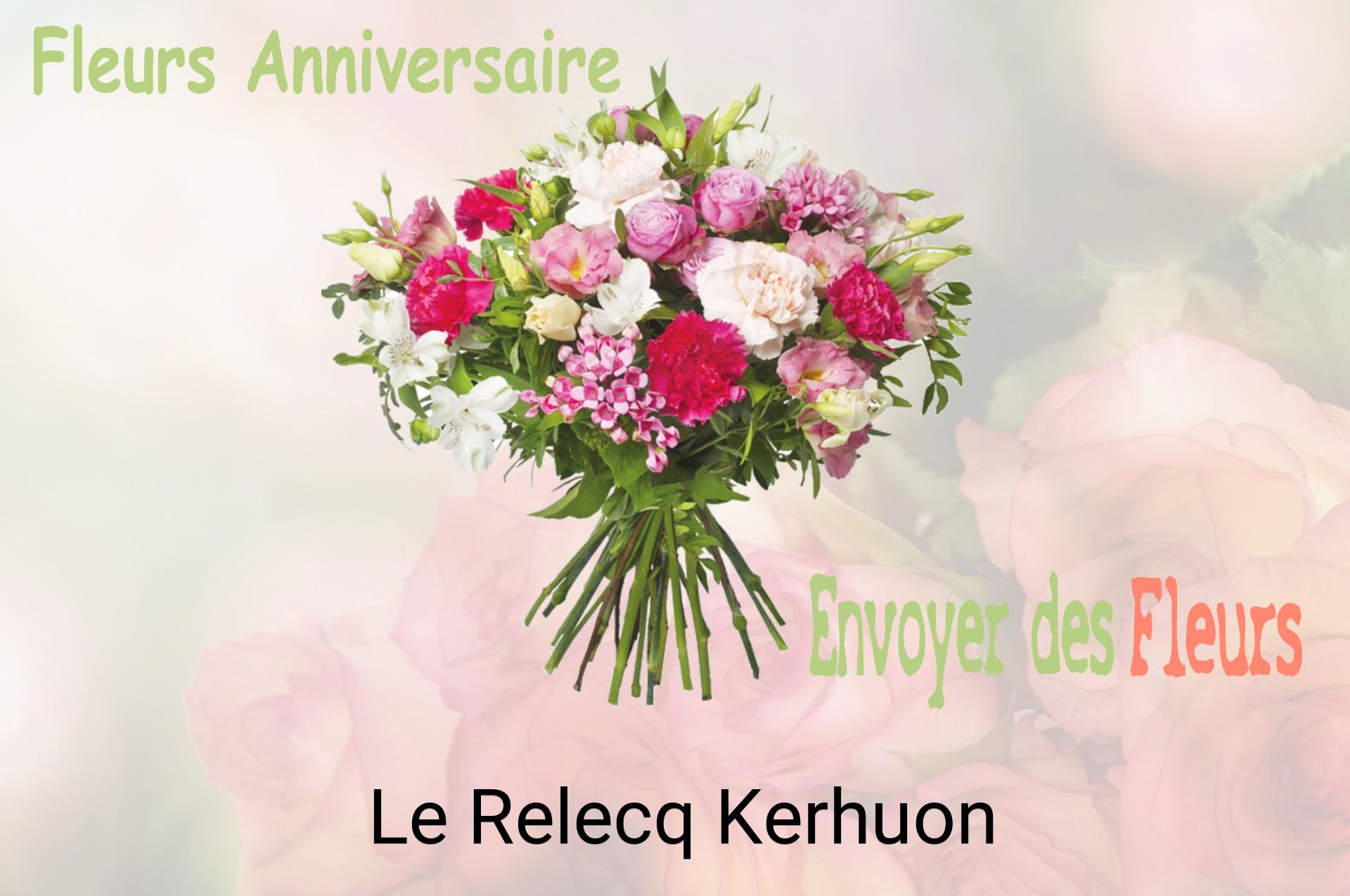 Bouquet de fleurs d’anniversaire livré à Le Relecq-Kerhuon