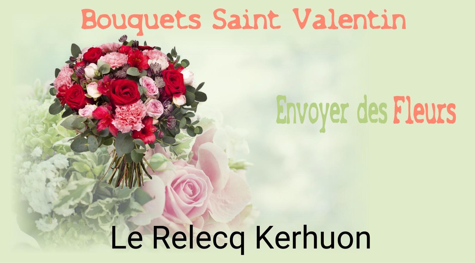Roses de Saint-Valentin livrées à Le Relecq-Kerhuon